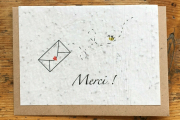 Les cartes de Lulu "Merci "(petite eveloppe)